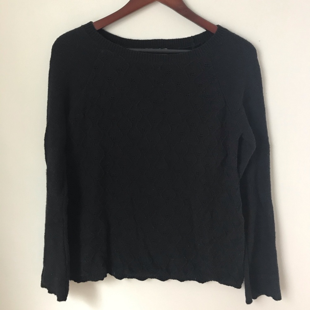 LOFT outlet black sweater